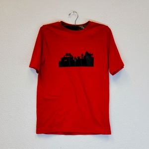 Boys Red Graphic T Shirt